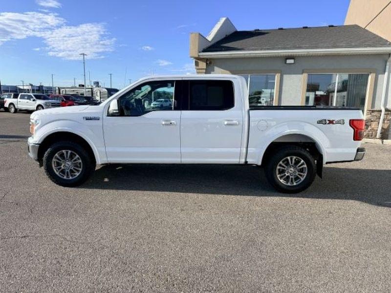 2018 WHITE /Medium Earth Gray Ford F-150 LARIAT (1FTEW1EG7JK) with an V6, 3.5L engine, 10-speed automatic transmission, located at 1175 N Woodruff Ave, Idaho Falls, ID, 83401, 43.506901, -111.999657 - <b>Vehicle Details</b><br>Discover capability, comfort, and refinement in this pre-owned 2018 Ford F-150 LARIAT 4WD, now available in Idaho Falls, ID. Powered by a strong V6 3.5L Gasoline engine, this full-size pickup delivers confident performance for workdays, weekend towing, and everyday driving.- Photo#1