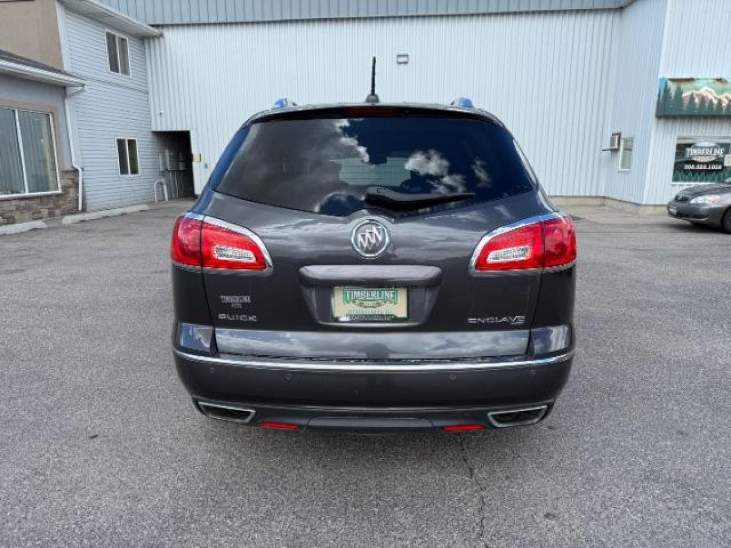 2016 GRAY /Ebony w/Ebony Accents Buick Enclave (5GAKVBKD2GJ) with an 36L V-6 gasoline direct injection engine, Automatic transmission, located at 1175 N Woodruff Ave, Idaho Falls, ID, 83401, 43.506901, -111.999657 - 2016 Buick Enclave Leather AWD powered by a 3.6L V6 engine with automatic transmission. Full-size 3-row SUV offering seating for up to seven passengers with a comfortable, quiet ride and strong highway performance. Features include leather interior, tri-zone climate control, touchscreen infotainment- Photo#3
