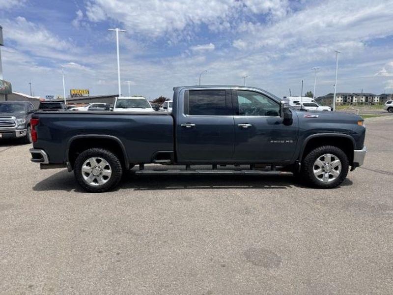 2020 Shadow Gray Metallic /Gideon/Very Dark Atmosphere Chevrolet Silverado LTZ (1GC4YPEY7LF) with an V8, 6.6L engine, 10-speed automatic transmission, located at 1175 N Woodruff Ave, Idaho Falls, ID, 83401, 43.506901, -111.999657 - <b>Vehicle Details</b><br>Take command of capability and comfort in this 2020 Chevrolet Silverado 2500 LTZ 4WD, powered by the proven V8 6.6L Diesel engine and ready for serious work or weekend adventure. Located in Idaho Falls, ID, this heavy-duty pickup delivers the bold performance, refined craft- Photo#7