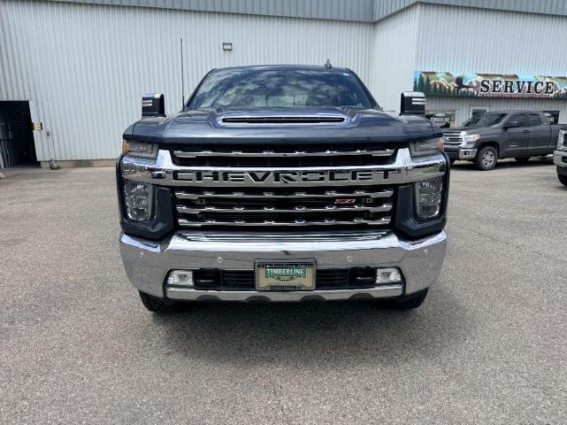 2020 Shadow Gray Metallic /Gideon/Very Dark Atmosphere Chevrolet Silverado LTZ (1GC4YPEY7LF) with an V8, 6.6L engine, 10-speed automatic transmission, located at 1175 N Woodruff Ave, Idaho Falls, ID, 83401, 43.506901, -111.999657 - <b>Vehicle Details</b><br>Take command of capability and comfort in this 2020 Chevrolet Silverado 2500 LTZ 4WD, powered by the proven V8 6.6L Diesel engine and ready for serious work or weekend adventure. Located in Idaho Falls, ID, this heavy-duty pickup delivers the bold performance, refined craft- Photo#9
