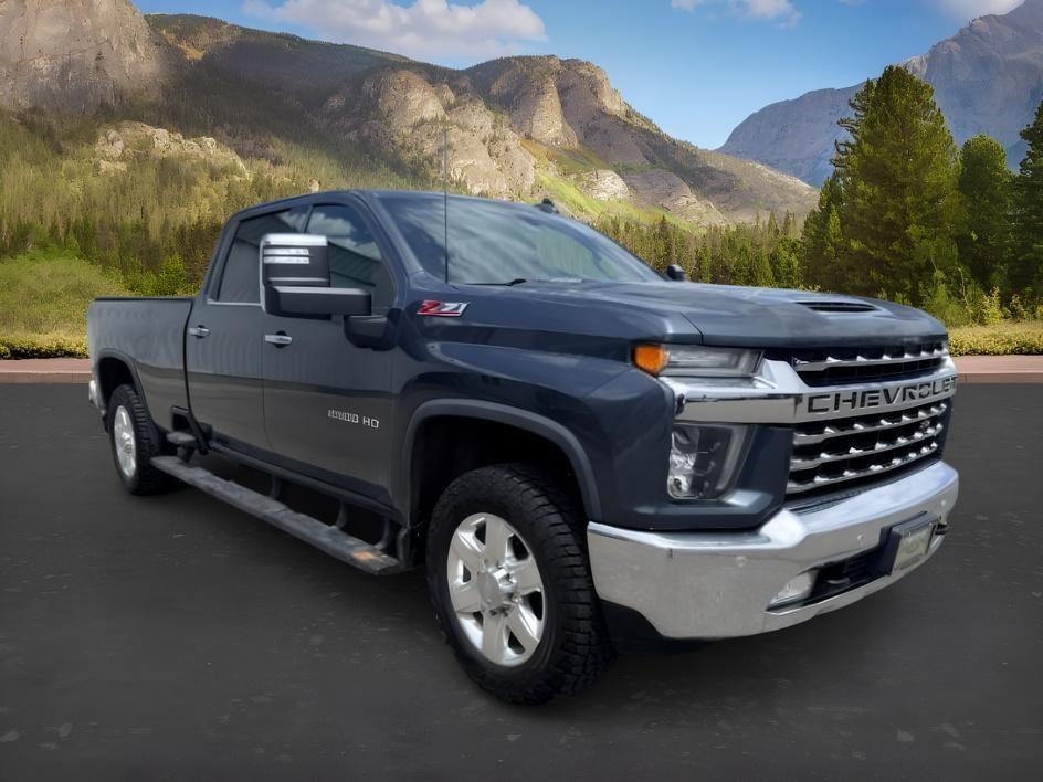 2020 Shadow Gray Metallic /Gideon/Very Dark Atmosphere Chevrolet Silverado LTZ (1GC4YPEY7LF) with an V8, 6.6L engine, 10-speed automatic transmission, located at 1175 N Woodruff Ave, Idaho Falls, ID, 83401, 43.506901, -111.999657 - <b>Vehicle Details</b><br>Take command of capability and comfort in this 2020 Chevrolet Silverado 2500 LTZ 4WD, powered by the proven V8 6.6L Diesel engine and ready for serious work or weekend adventure. Located in Idaho Falls, ID, this heavy-duty pickup delivers the bold performance, refined craft- Photo#38
