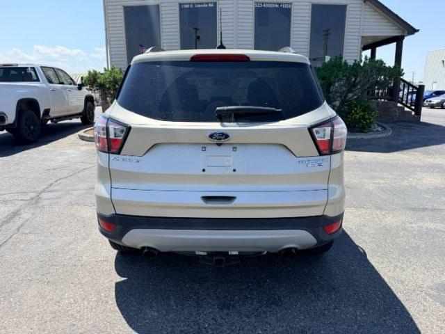 2018 GOLD /Medium Light Stone Ford Escape (1FMCU9HD3JU) with an EcoBoost 15L I-4 gasoline direct injection engine, Automatic transmission, located at 1175 N Woodruff Ave, Idaho Falls, ID, 83401, 43.506901, -111.999657- Photo#29