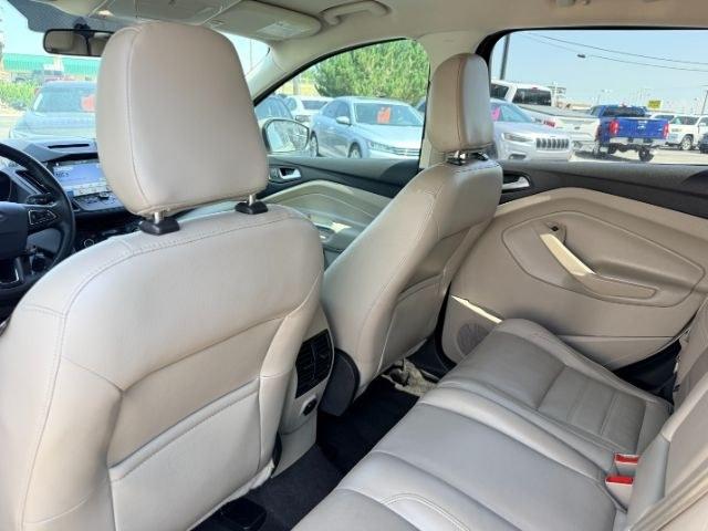 2018 GOLD /Medium Light Stone Ford Escape (1FMCU9HD3JU) with an EcoBoost 15L I-4 gasoline direct injection engine, Automatic transmission, located at 1175 N Woodruff Ave, Idaho Falls, ID, 83401, 43.506901, -111.999657- Photo#50