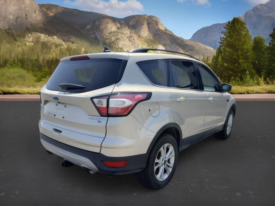 2018 GOLD /Medium Light Stone Ford Escape (1FMCU9HD3JU) with an EcoBoost 15L I-4 gasoline direct injection engine, Automatic transmission, located at 1175 N Woodruff Ave, Idaho Falls, ID, 83401, 43.506901, -111.999657- Photo#6