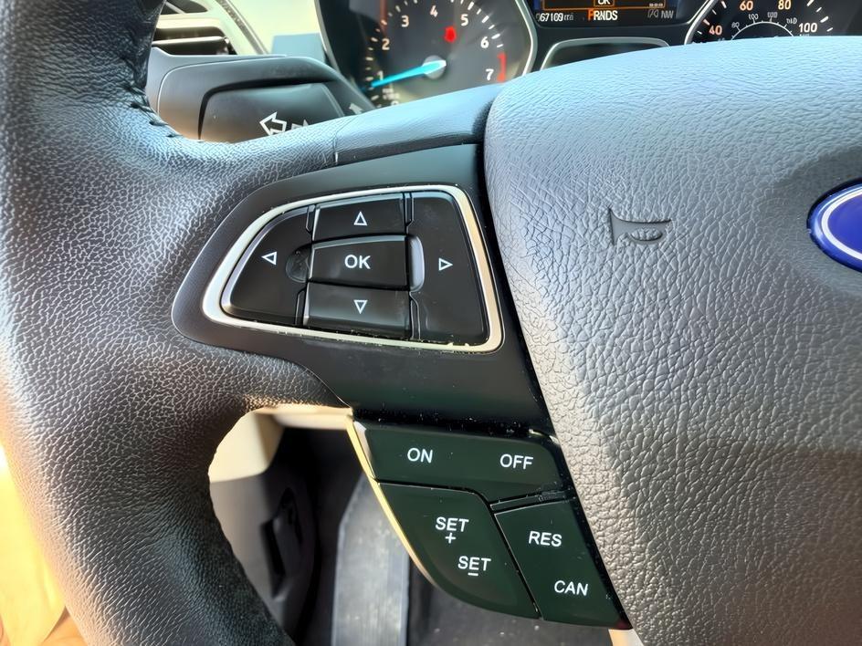 2018 GOLD /Medium Light Stone Ford Escape (1FMCU9HD3JU) with an EcoBoost 15L I-4 gasoline direct injection engine, Automatic transmission, located at 1175 N Woodruff Ave, Idaho Falls, ID, 83401, 43.506901, -111.999657- Photo#19