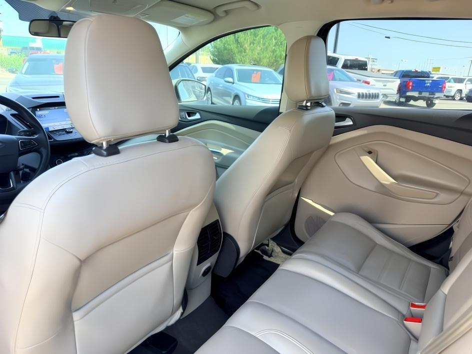 2018 GOLD /Medium Light Stone Ford Escape (1FMCU9HD3JU) with an EcoBoost 15L I-4 gasoline direct injection engine, Automatic transmission, located at 1175 N Woodruff Ave, Idaho Falls, ID, 83401, 43.506901, -111.999657- Photo#24