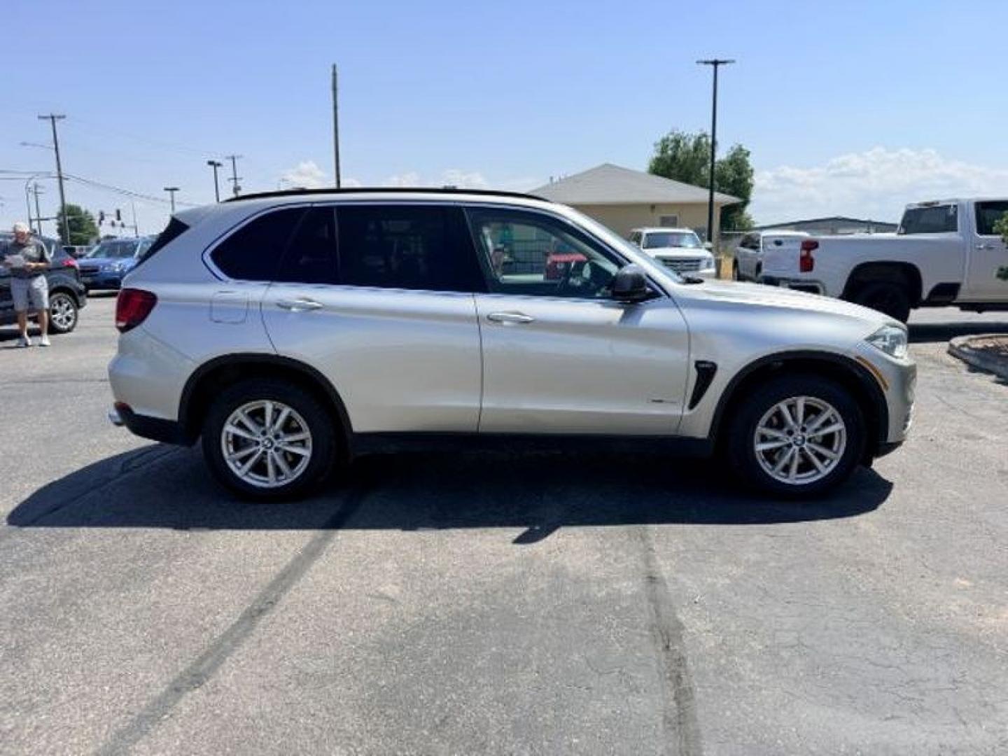 2014 SILVER /Black BMW X5 xDrive35i (5UXKR0C57E0) with an 6 Cyl, 3.0L engine, 8-speed automatic transmission, located at 1175 N Woodruff Ave, Idaho Falls, ID, 83401, 43.506901, -111.999657 - <b>Vehicle Details</b><br>Experience refined performance and premium comfort in this 2014 BMW X5 xDrive35i, now available in Idaho Falls, ID. This luxury SUV pairs BMW's intelligent AWD system with a responsive 6-cylinder, 3.0L gasoline engine, delivering confident acceleration and composed handling- Photo#8
