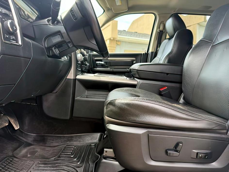 2014 WHITE /Black Ram 1500 (1C6RR7MTXES) with an HEMI 57L V-8 variable valve control engine, Automatic transmission, located at 1175 N Woodruff Ave, Idaho Falls, ID, 83401, 43.506901, -111.999657 - At Timberline Auto, finding a great deal on your next vehicle is always easy! Our experienced sales staff goal is to help find you the right vehicle at the right price! Our knowledgeable finance department has options for almost any credit score. We offer extended service contract options to prot - Photo#13