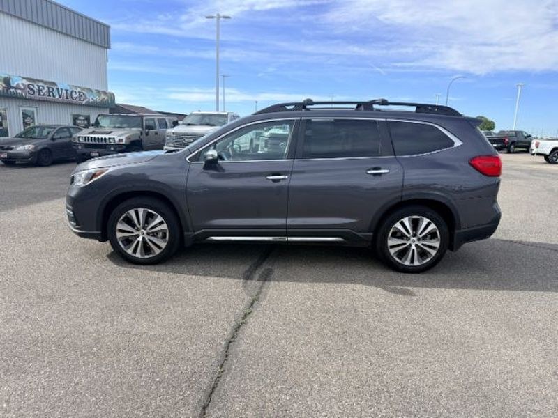 2022 Magnetite Gray Metallic /Java Brown Subaru Ascent Touring (4S4WMARD8N3) with an 4 Cyl, 2.4L engine, 8-speed CVT transmission, located at 1175 N Woodruff Ave, Idaho Falls, ID, 83401, 43.506901, -111.999657 - <b>Vehicle Details</b><br>Looking for a versatile, premium family SUV in Idaho Falls, ID? This pre-owned 2022 Subaru Ascent Touring with AWD is ready to impress with its refined style, confident performance, and spacious three-row comfort. Powered by a 4-cylinder, 2.4L gasoline engine, this Subaru A- Photo#1