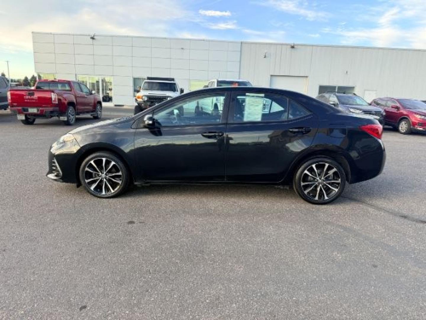 2018 BLACK /Black Toyota Corolla (2T1BURHE4JC) with an 18L I-4 DOHC engine, Automatic transmission, located at 1175 N Woodruff Ave, Idaho Falls, ID, 83401, 43.506901, -111.999657 - Efficiency and everyday reliability define this 2018 Toyota Corolla SE, powered by a 1.8L 4 cylinder engine paired with a CVT transmission and front wheel drive layout. This configuration delivers smooth, predictable driving characteristics that make it a strong fit for commuting, daily errands, and- Photo#1