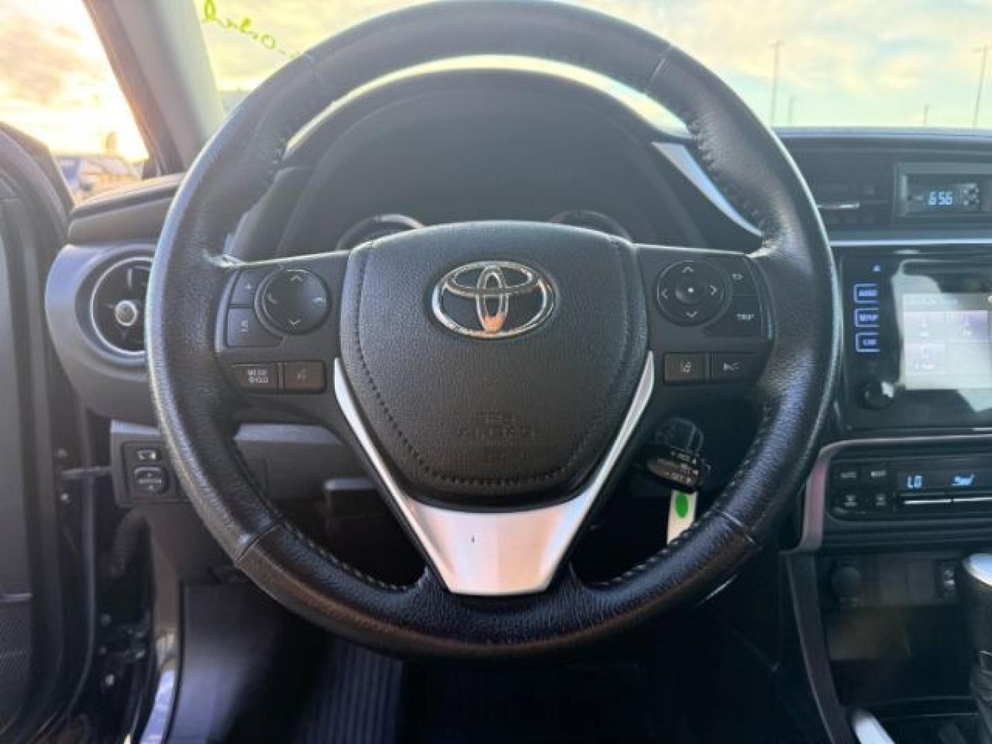 2018 BLACK /Black Toyota Corolla (2T1BURHE4JC) with an 18L I-4 DOHC engine, Automatic transmission, located at 1175 N Woodruff Ave, Idaho Falls, ID, 83401, 43.506901, -111.999657 - Efficiency and everyday reliability define this 2018 Toyota Corolla SE, powered by a 1.8L 4 cylinder engine paired with a CVT transmission and front wheel drive layout. This configuration delivers smooth, predictable driving characteristics that make it a strong fit for commuting, daily errands, and- Photo#14