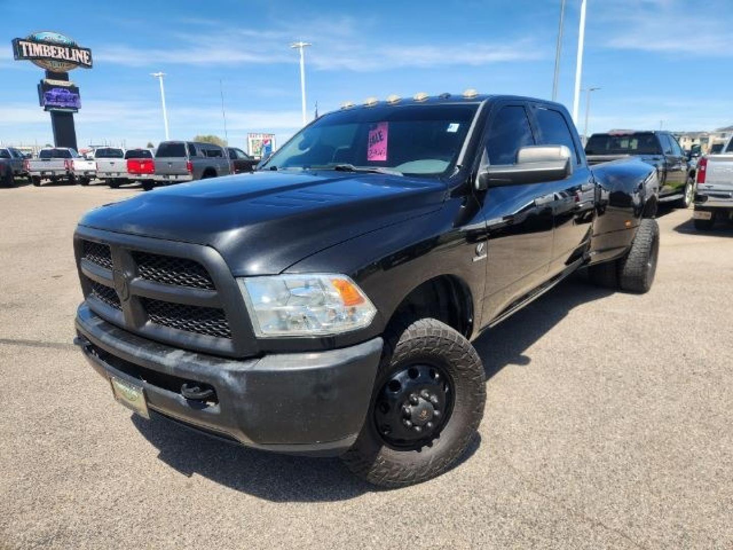 2018 BLACK /CLOTH Ram 3500 TRADESMAN (3C63RRGL4JG) with an 6.7L engine, AUTOMATIC transmission, located at 1235 N Woodruff Ave., Idaho Falls, 83401, (208) 523-1053, 43.507172, -112.000488 - Photo#3