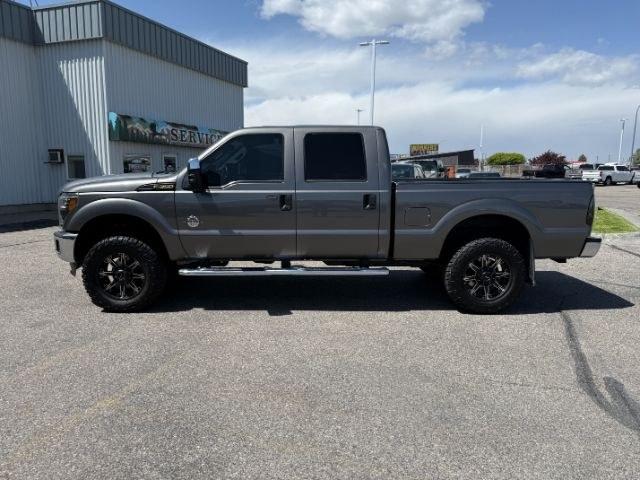 2013 GRAY /BLACK Ford F-350 (1FT8W3BTXDE) with an Powerstroke 67L V-8 diesel direct injection engine, Automatic transmission, located at 1175 N Woodruff Ave, Idaho Falls, ID, 83401, 43.506901, -111.999657 - Heavy duty strength and serious truck utility come together in this 2013 Ford F-350 Super Duty Crew Cab equipped with a 6.7L Power Stroke turbo diesel engine and four wheel drive capability. Diesel power and Super Duty engineering make this truck a strong fit for towing trailers, hauling equipment,- Photo#26