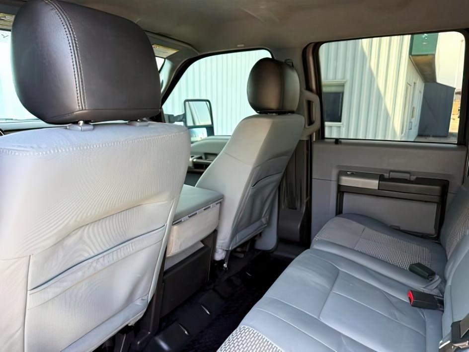 2013 GRAY /BLACK Ford F-350 (1FT8W3BTXDE) with an Powerstroke 67L V-8 diesel direct injection engine, Automatic transmission, located at 1175 N Woodruff Ave, Idaho Falls, ID, 83401, 43.506901, -111.999657 - Heavy duty strength and serious truck utility come together in this 2013 Ford F-350 Super Duty Crew Cab equipped with a 6.7L Power Stroke turbo diesel engine and four wheel drive capability. Diesel power and Super Duty engineering make this truck a strong fit for towing trailers, hauling equipment,- Photo#23