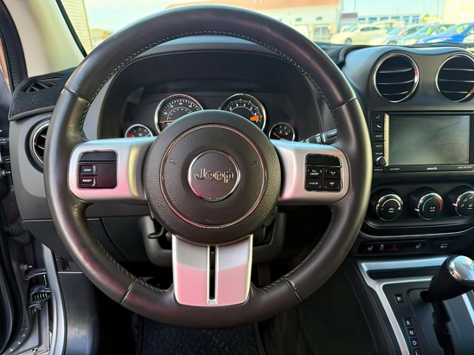 2015 GRAY /Dark Slate Gray Jeep Compass Latitude (1C4NJDEB3FD) with an 2.4L I-4 DOHC engine, AUTOMATIC transmission, located at 1235 N Woodruff Ave., Idaho Falls, 83401, (208) 523-1053, 43.507172, -112.000488 - At Timberline Auto, finding a great deal on your next vehicle is always easy! Our experienced sales staff goal is to help find you the right vehicle at the right price! Our knowledgeable finance department has options for almost any credit score. We offer extended service contract options to prot - Photo#16