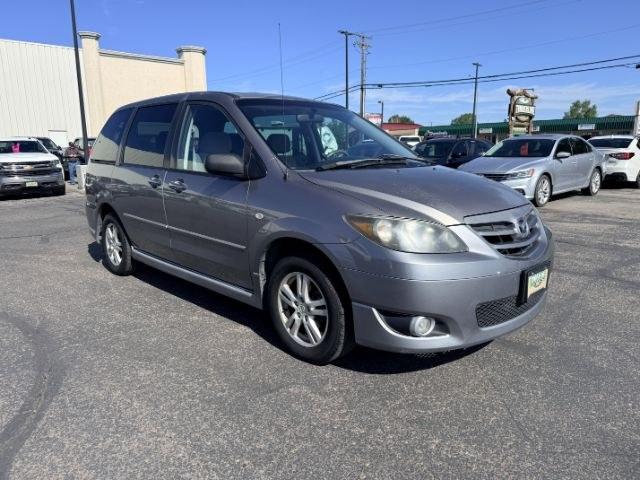 2005 SILVER /Gray Mazda MPV LX (JM3LW28J750) with an 3L V-6 DOHC engine, AUTOMATIC transmission, located at 1235 N Woodruff Ave., Idaho Falls, 83401, (208) 523-1053, 43.507172, -112.000488 - Practical passenger space and everyday versatility come together in this 2005 Mazda MPV, offering a straightforward 3 row minivan setup with seating for family, friends, or extra cargo flexibility when needed. Powered by a 3.0L V6 engine, it delivers smooth, simple performance suited for commuting,- Photo#8