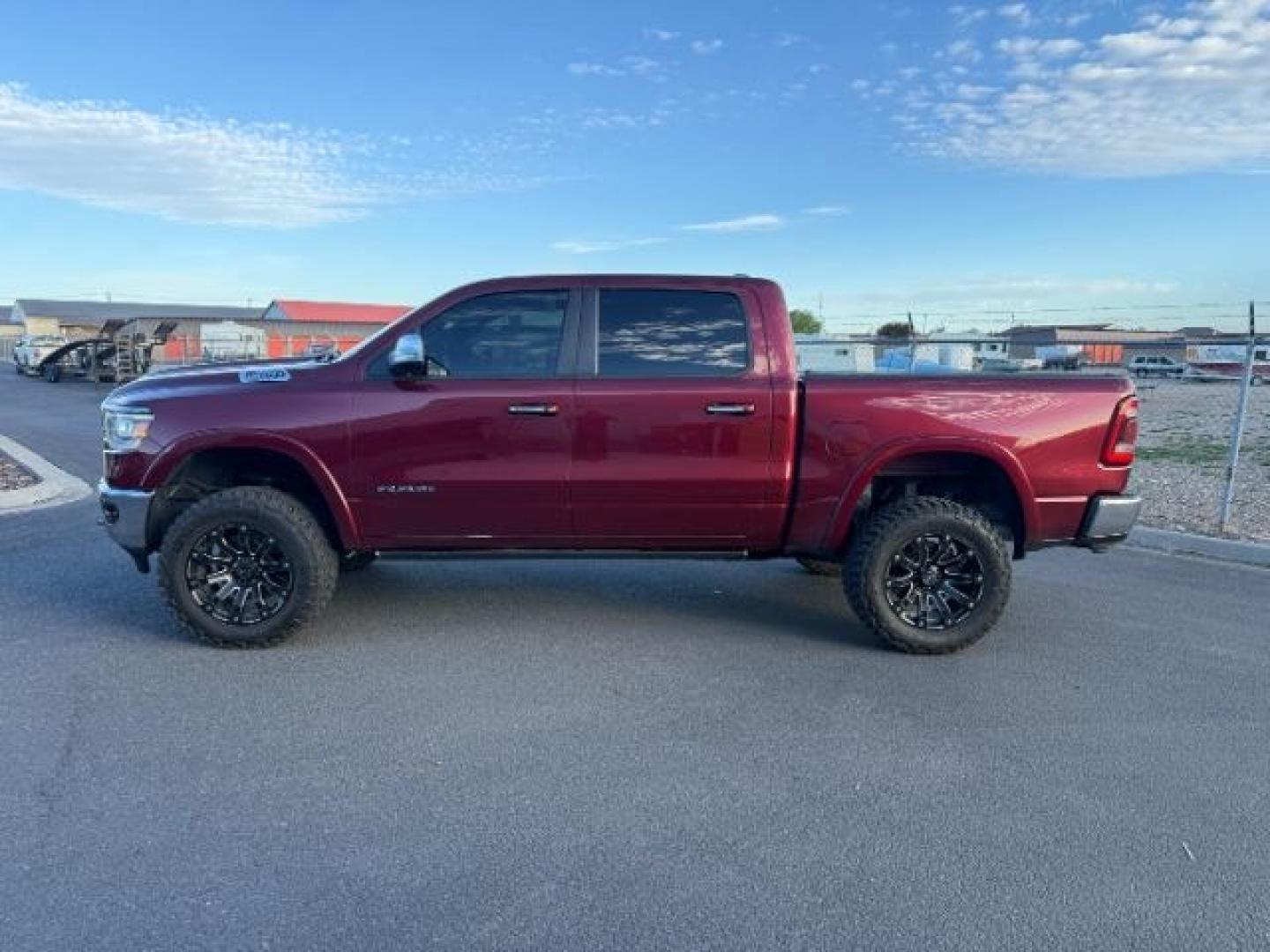 2020 RED /LEATHER Ram 1500 (1C6SRFJT9LN) with an 57L V8 HEMI engine, Automatic transmission, located at 1175 N Woodruff Ave, Idaho Falls, ID, 83401, 43.506901, -111.999657 - Photo#1