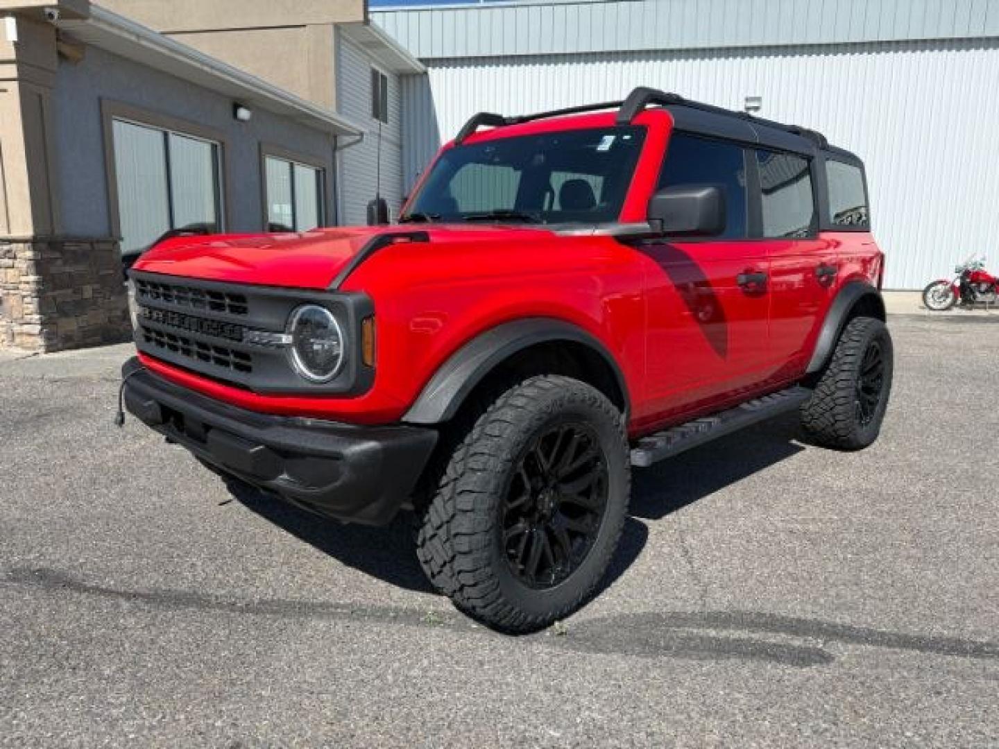 2023 RED /CLOTH Ford Bronco (1FMDE5BH4PL) with an 23L I4 TURBO engine, Automatic transmission, located at 1175 N Woodruff Ave, Idaho Falls, ID, 83401, 43.506901, -111.999657 - At Timberline Auto, finding a great deal on your next vehicle is always easy! Our experienced sales staff goal is to help find you the right vehicle at the right price! Our knowledgeable finance department has options for almost any credit score. We offer extended service contract options to prot- Photo#28