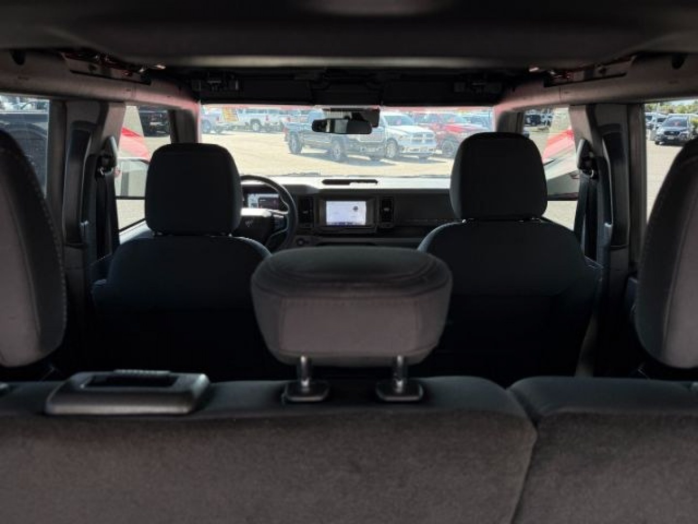 2023 RED /CLOTH Ford Bronco (1FMDE5BH4PL) with an 23L I4 TURBO engine, Automatic transmission, located at 1175 N Woodruff Ave, Idaho Falls, ID, 83401, 43.506901, -111.999657 - At Timberline Auto, finding a great deal on your next vehicle is always easy! Our experienced sales staff goal is to help find you the right vehicle at the right price! Our knowledgeable finance department has options for almost any credit score. We offer extended service contract options to prot- Photo#34