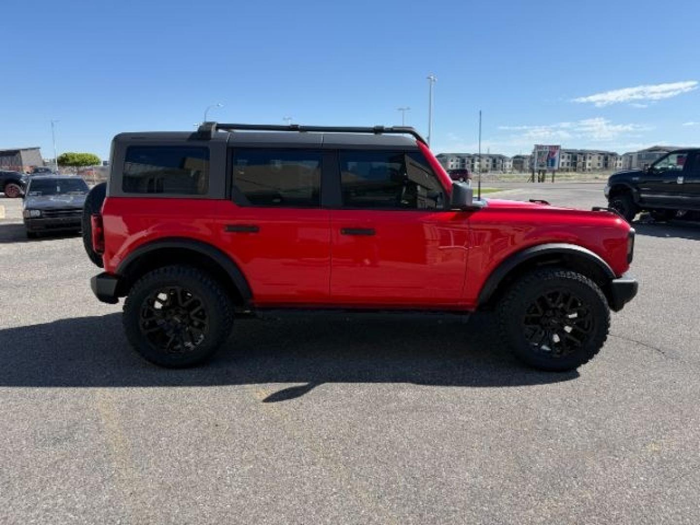 2023 RED /CLOTH Ford Bronco (1FMDE5BH4PL) with an 23L I4 TURBO engine, Automatic transmission, located at 1175 N Woodruff Ave, Idaho Falls, ID, 83401, 43.506901, -111.999657 - At Timberline Auto, finding a great deal on your next vehicle is always easy! Our experienced sales staff goal is to help find you the right vehicle at the right price! Our knowledgeable finance department has options for almost any credit score. We offer extended service contract options to prot- Photo#36