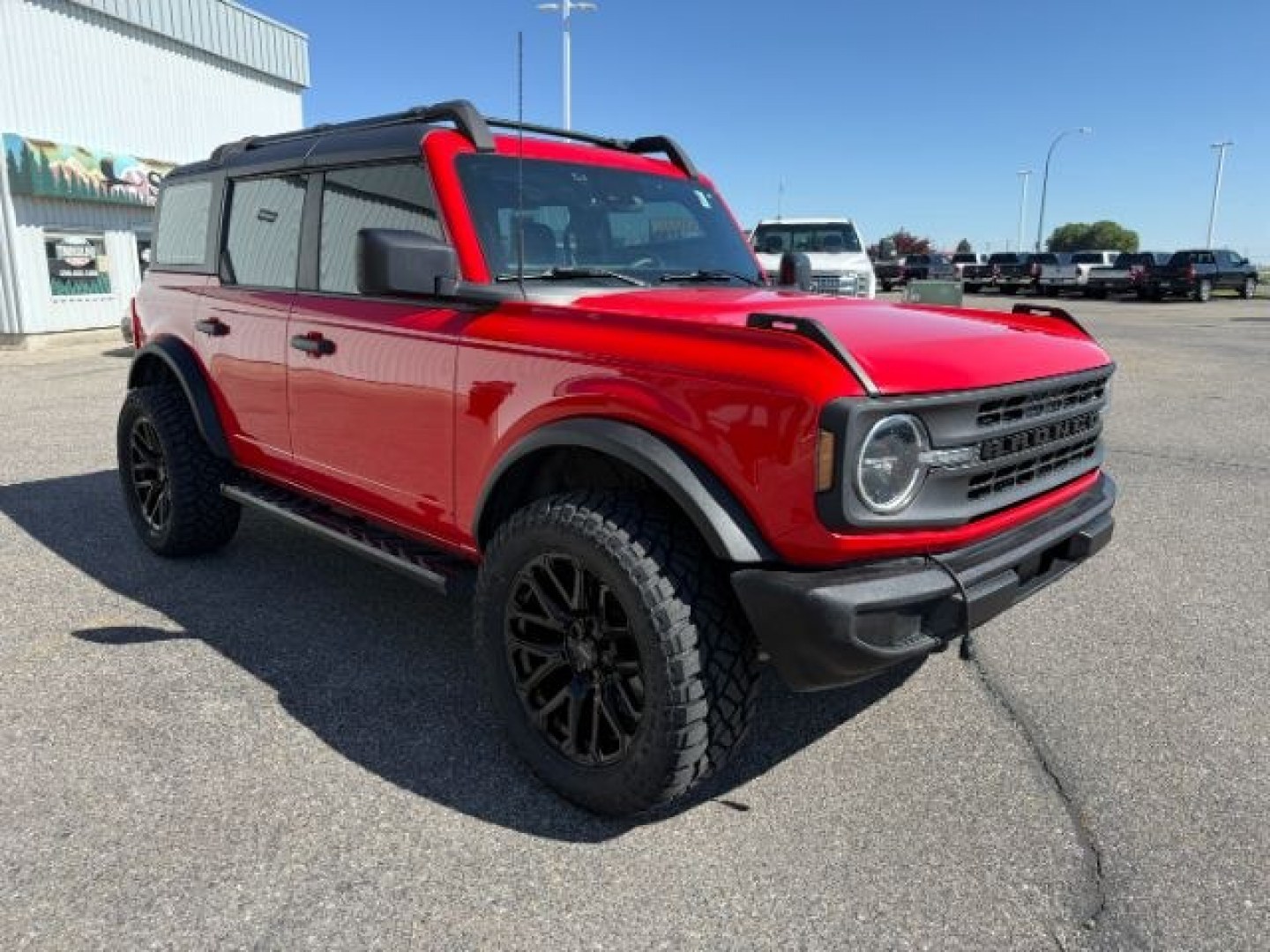 2023 RED /CLOTH Ford Bronco (1FMDE5BH4PL) with an 23L I4 TURBO engine, Automatic transmission, located at 1175 N Woodruff Ave, Idaho Falls, ID, 83401, 43.506901, -111.999657 - At Timberline Auto, finding a great deal on your next vehicle is always easy! Our experienced sales staff goal is to help find you the right vehicle at the right price! Our knowledgeable finance department has options for almost any credit score. We offer extended service contract options to prot- Photo#37