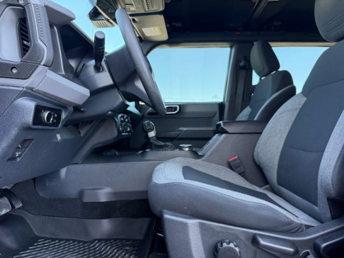 2023 RED /CLOTH Ford Bronco (1FMDE5BH4PL) with an 23L I4 TURBO engine, Automatic transmission, located at 1175 N Woodruff Ave, Idaho Falls, ID, 83401, 43.506901, -111.999657 - At Timberline Auto, finding a great deal on your next vehicle is always easy! Our experienced sales staff goal is to help find you the right vehicle at the right price! Our knowledgeable finance department has options for almost any credit score. We offer extended service contract options to prot- Photo#42