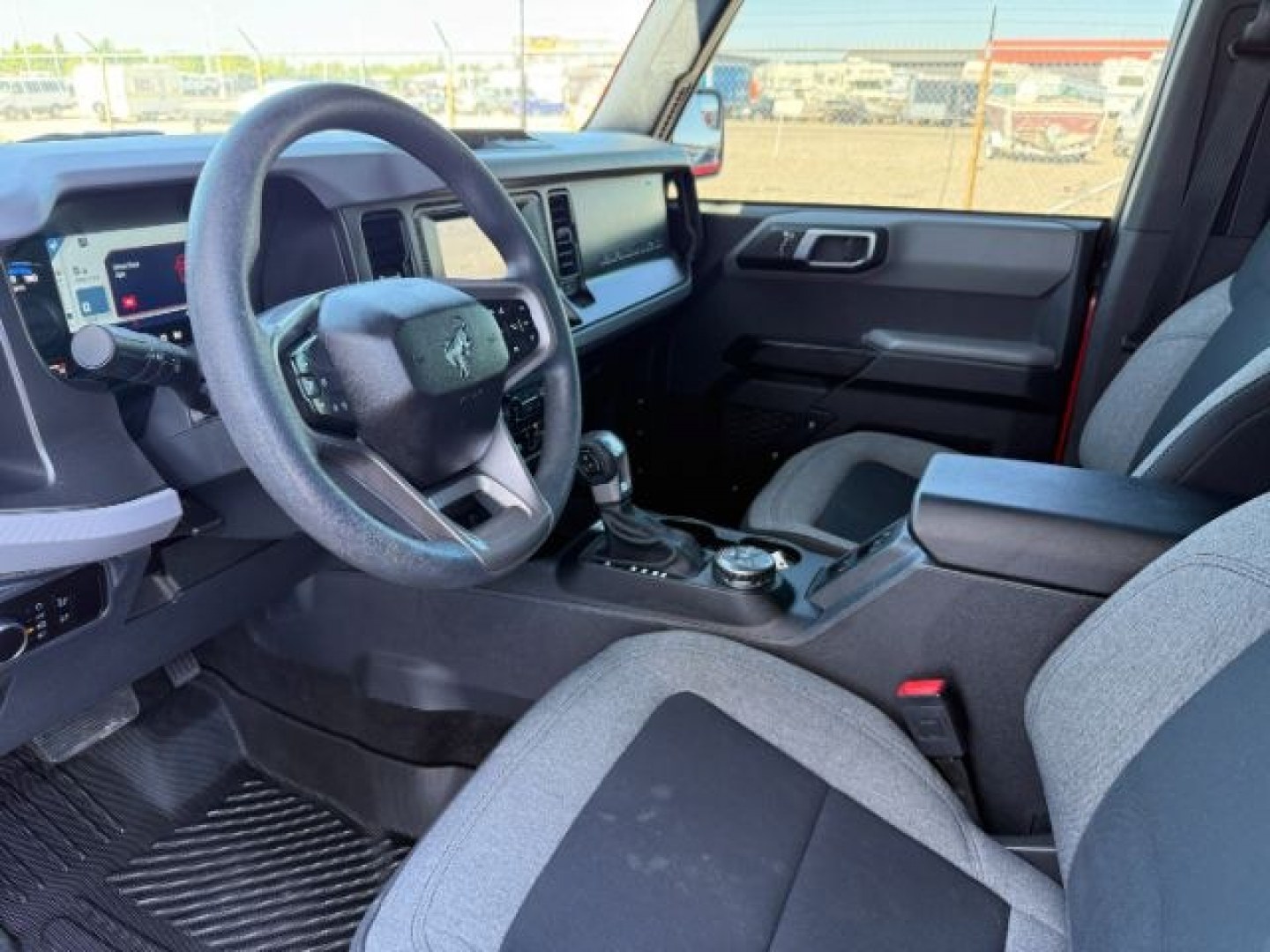 2023 RED /CLOTH Ford Bronco (1FMDE5BH4PL) with an 23L I4 TURBO engine, Automatic transmission, located at 1175 N Woodruff Ave, Idaho Falls, ID, 83401, 43.506901, -111.999657 - At Timberline Auto, finding a great deal on your next vehicle is always easy! Our experienced sales staff goal is to help find you the right vehicle at the right price! Our knowledgeable finance department has options for almost any credit score. We offer extended service contract options to prot- Photo#43