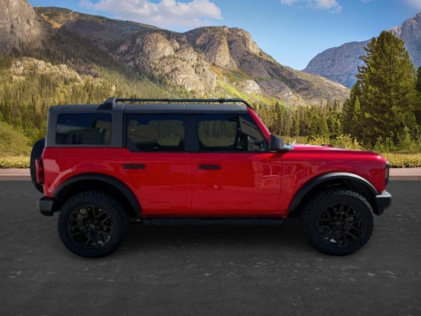 2023 RED /CLOTH Ford Bronco (1FMDE5BH4PL) with an 23L I4 TURBO engine, Automatic transmission, located at 1175 N Woodruff Ave, Idaho Falls, ID, 83401, 43.506901, -111.999657 - At Timberline Auto, finding a great deal on your next vehicle is always easy! Our experienced sales staff goal is to help find you the right vehicle at the right price! Our knowledgeable finance department has options for almost any credit score. We offer extended service contract options to prot- Photo#8