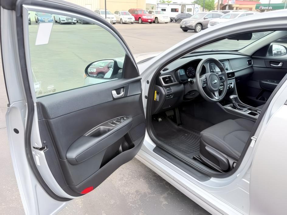 2016 Sparkling Silver /Black Kia Optima LX (5XXGT4L37GG) with an 4 Cyl, 2.4L engine, 6-speed automatic transmission, located at 1175 N Woodruff Ave, Idaho Falls, ID, 83401, 43.506901, -111.999657 - <b>Vehicle Details</b><br>Looking for a dependable midsize sedan with comfort, style, and everyday practicality? This pre-owned 2016 Kia Optima LX is a smart choice for drivers in Idaho Falls, ID. Powered by a 4-cylinder, 2.4L gasoline engine and front-wheel drive, this Kia Optima delivers smooth pe- Photo#34