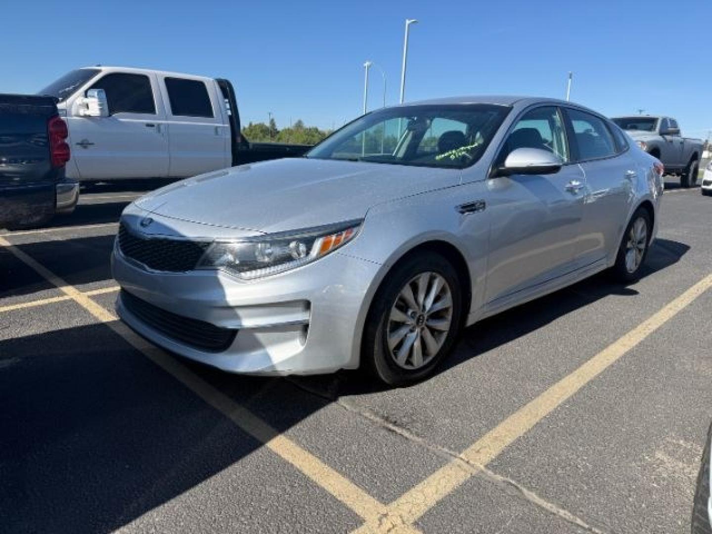 2016 SILVER /Black Kia Optima LX (5XXGT4L37GG) with an Theta II 2.4L I-4 gasoline direct injection engine, AUTOMATIC transmission, located at 1235 N Woodruff Ave., Idaho Falls, 83401, (208) 523-1053, 43.507172, -112.000488 - At Timberline Auto, finding a great deal on your next vehicle is always easy! Our experienced sales staff goal is to help find you the right vehicle at the right price! Our knowledgeable finance department has options for almost any credit score. We offer extended service contract options to prot - Photo#0