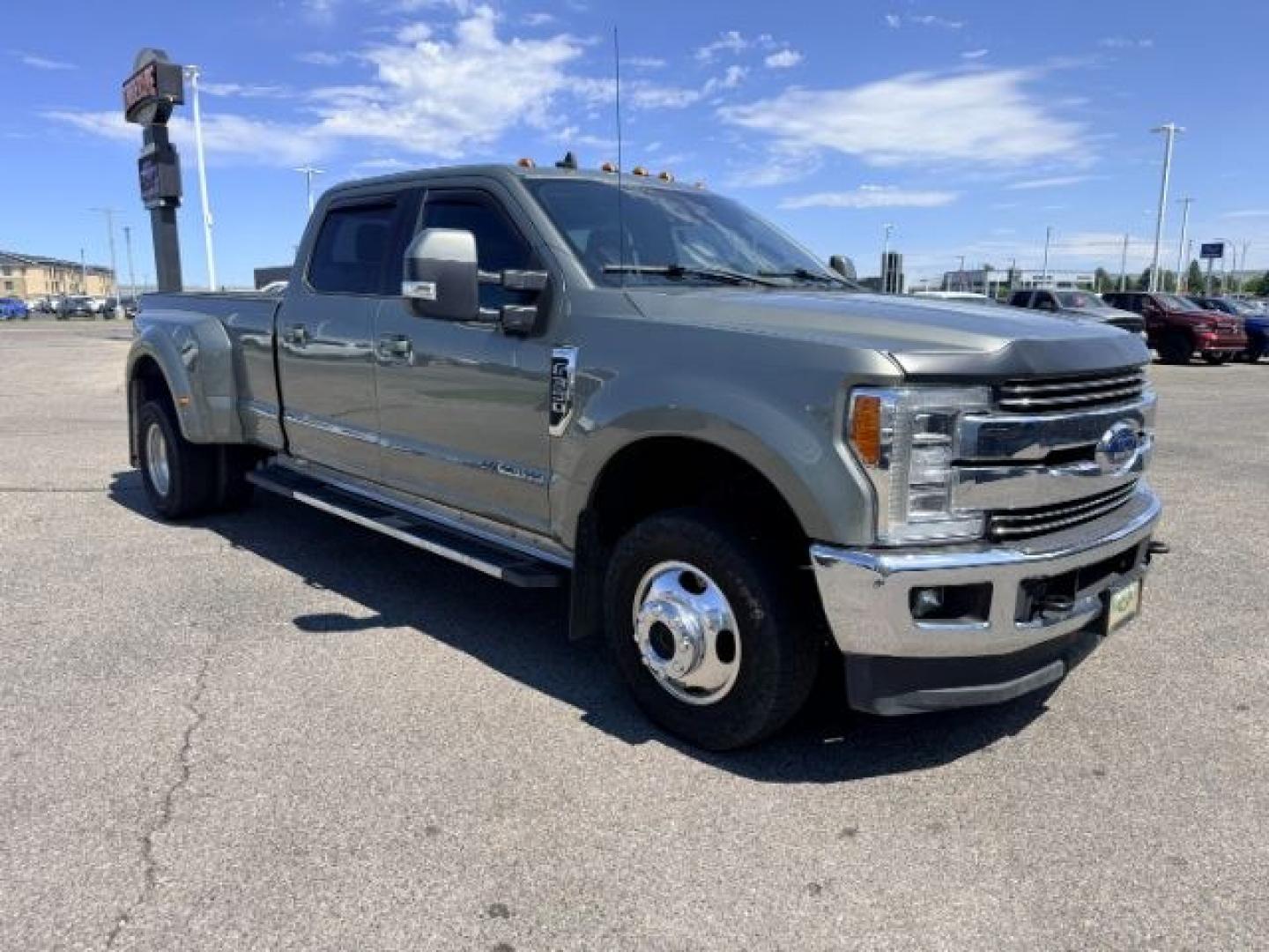 2019 GRAY /Black Ford F-350 (1FT8W3DT0KE) with an Powerstroke 67L V-8 diesel direct injection engine, Automatic transmission, located at 1175 N Woodruff Ave, Idaho Falls, ID, 83401, 43.506901, -111.999657 - This 2019 Ford F-350 Super Duty dually is built for serious towing, hauling, and heavy-duty capability. Powered by a 6.7L Power Stroke diesel, it delivers the torque and strength needed for large trailers, equipment, and demanding workloads. Dual rear wheels add extra stability and confidence when p- Photo#37