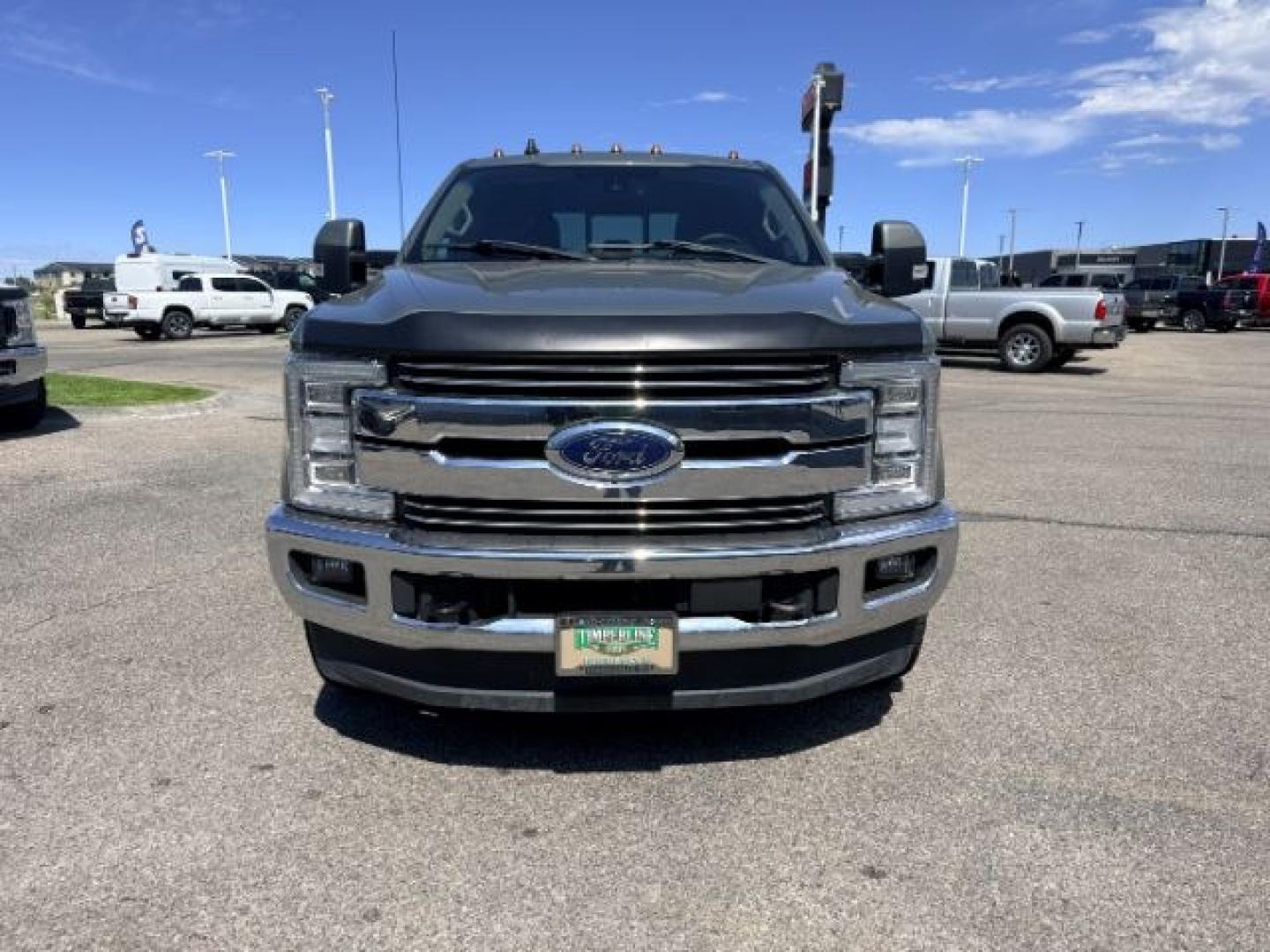 2019 GRAY /Black Ford F-350 (1FT8W3DT0KE) with an Powerstroke 67L V-8 diesel direct injection engine, Automatic transmission, located at 1175 N Woodruff Ave, Idaho Falls, ID, 83401, 43.506901, -111.999657 - This 2019 Ford F-350 Super Duty dually is built for serious towing, hauling, and heavy-duty capability. Powered by a 6.7L Power Stroke diesel, it delivers the torque and strength needed for large trailers, equipment, and demanding workloads. Dual rear wheels add extra stability and confidence when p- Photo#38