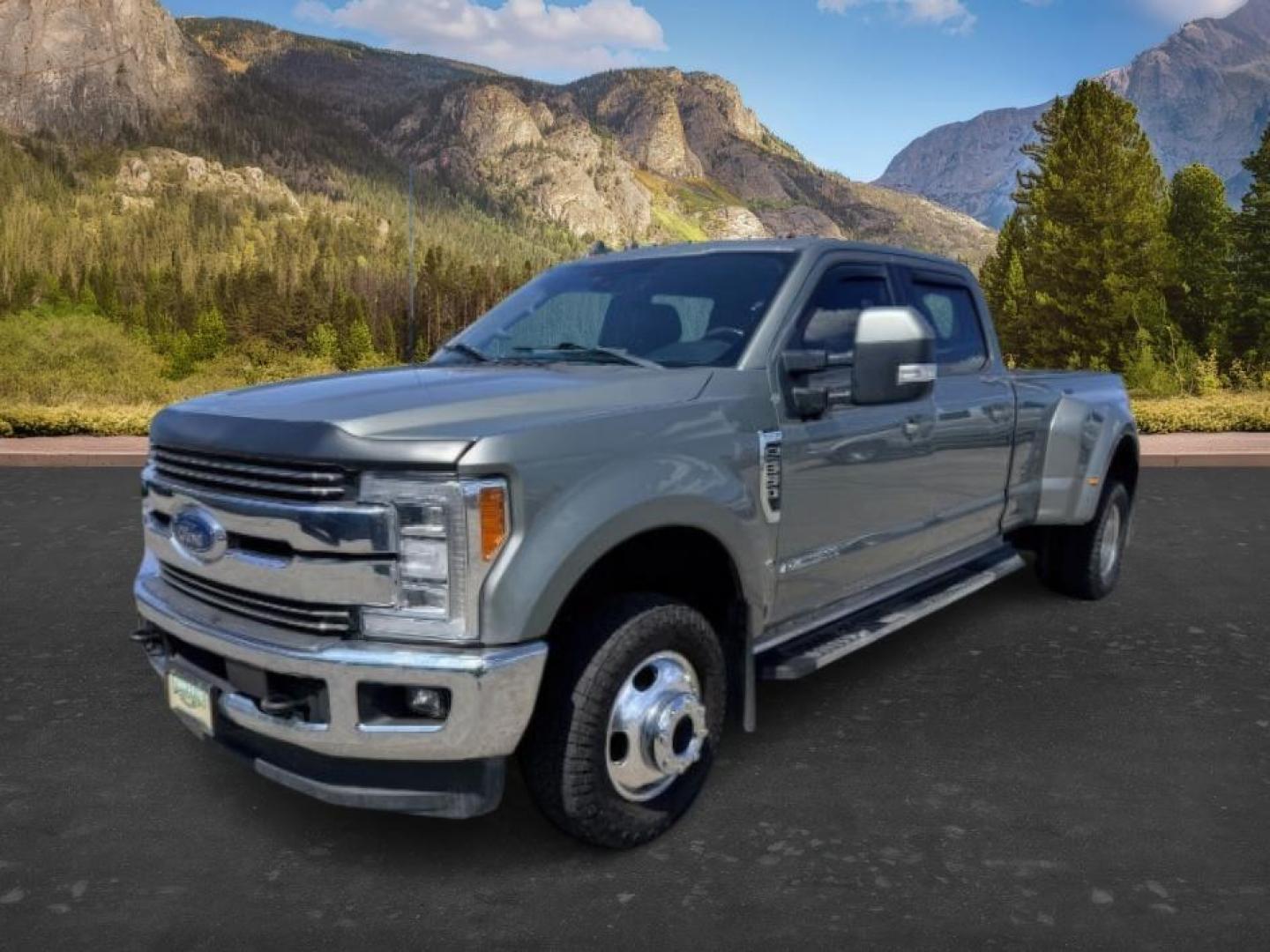 2019 GRAY /Black Ford F-350 (1FT8W3DT0KE) with an Powerstroke 67L V-8 diesel direct injection engine, Automatic transmission, located at 1175 N Woodruff Ave, Idaho Falls, ID, 83401, 43.506901, -111.999657 - This 2019 Ford F-350 Super Duty dually is built for serious towing, hauling, and heavy-duty capability. Powered by a 6.7L Power Stroke diesel, it delivers the torque and strength needed for large trailers, equipment, and demanding workloads. Dual rear wheels add extra stability and confidence when p- Photo#0