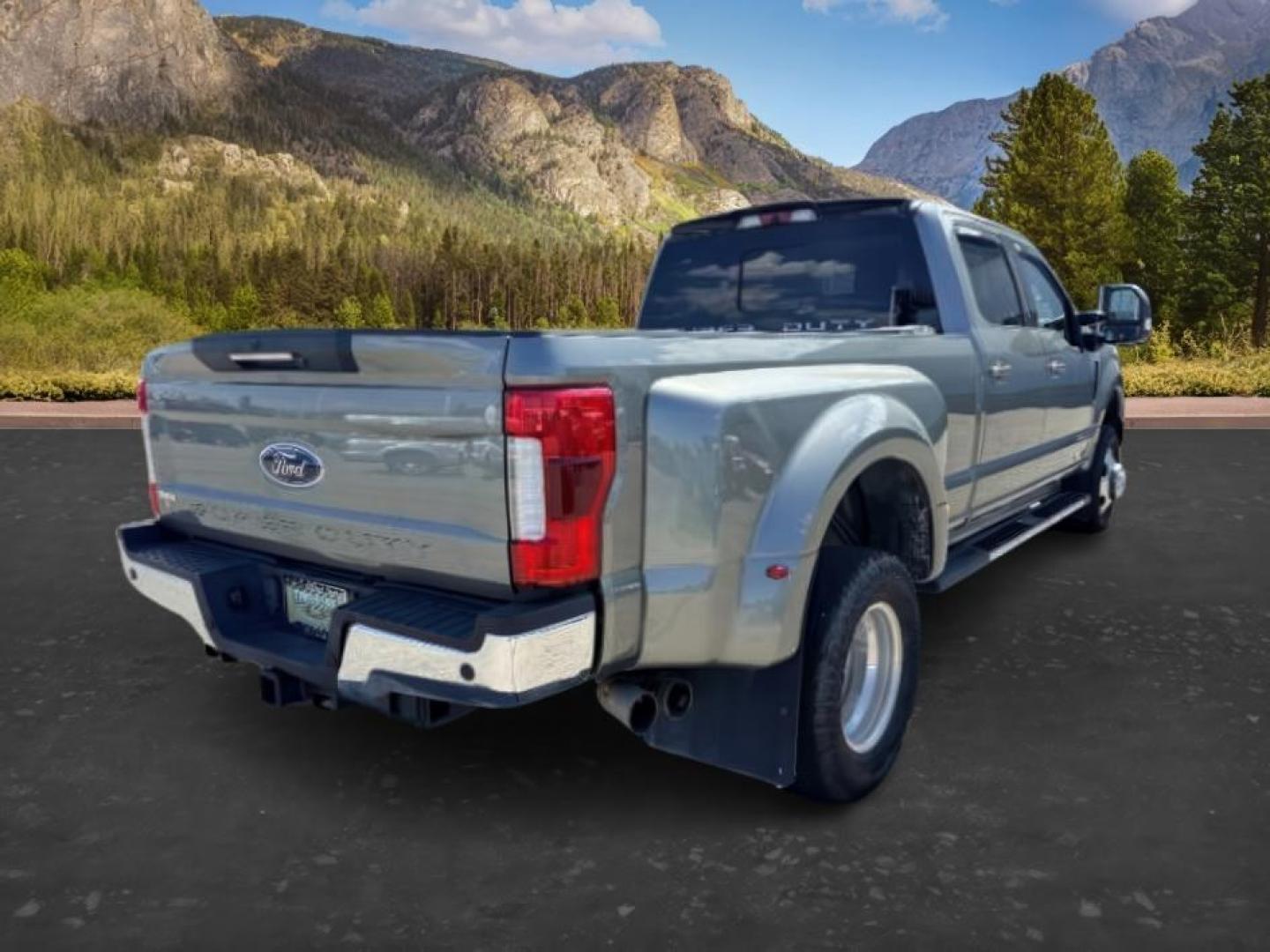 2019 GRAY /Black Ford F-350 (1FT8W3DT0KE) with an Powerstroke 67L V-8 diesel direct injection engine, Automatic transmission, located at 1175 N Woodruff Ave, Idaho Falls, ID, 83401, 43.506901, -111.999657 - This 2019 Ford F-350 Super Duty dually is built for serious towing, hauling, and heavy-duty capability. Powered by a 6.7L Power Stroke diesel, it delivers the torque and strength needed for large trailers, equipment, and demanding workloads. Dual rear wheels add extra stability and confidence when p- Photo#6
