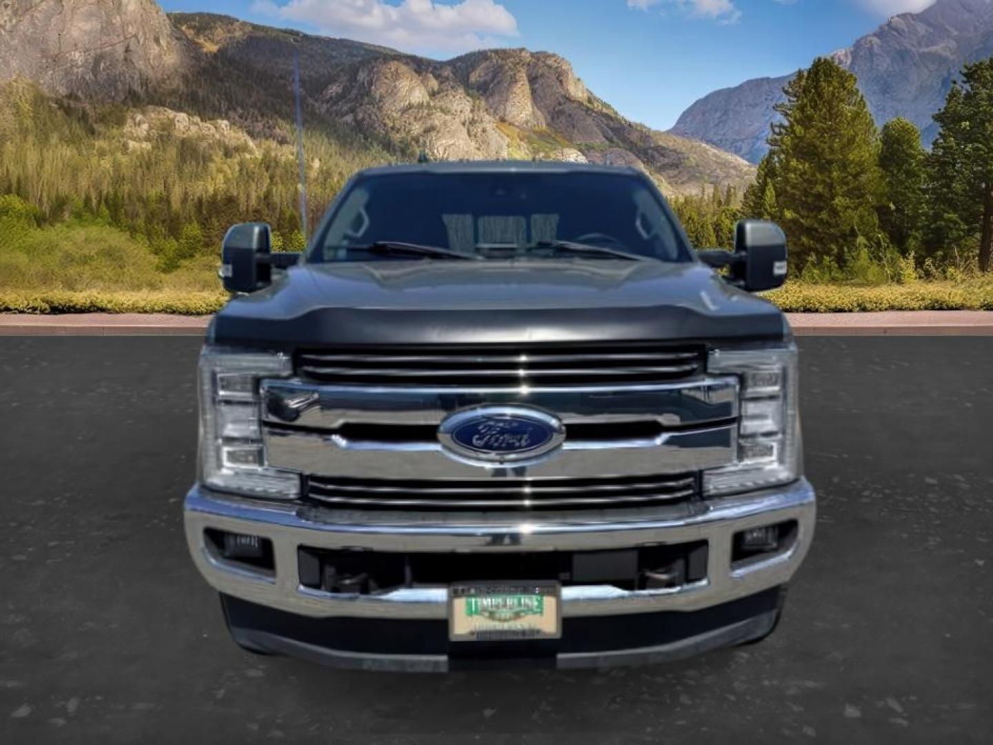 2019 GRAY /Black Ford F-350 (1FT8W3DT0KE) with an Powerstroke 67L V-8 diesel direct injection engine, Automatic transmission, located at 1175 N Woodruff Ave, Idaho Falls, ID, 83401, 43.506901, -111.999657 - This 2019 Ford F-350 Super Duty dually is built for serious towing, hauling, and heavy-duty capability. Powered by a 6.7L Power Stroke diesel, it delivers the torque and strength needed for large trailers, equipment, and demanding workloads. Dual rear wheels add extra stability and confidence when p- Photo#9