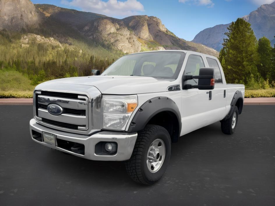 2015 WHITE /CLOTH Ford F-250 (1FT7W2B60FE) with an 62 V8 engine, Automatic transmission, located at 1175 N Woodruff Ave, Idaho Falls, ID, 83401, 43.506901, -111.999657 - This 2015 Ford F-250 Super Duty Crew Cab 4x4 is powered by a 6.2L V8 gas engine built for towing, hauling, and heavy duty use. The 3/4 ton platform gives it the strength needed for trailers, equipment, and demanding workloads while still keeping a usable crew cab layout for passengers. Four wheel dr- Photo#0