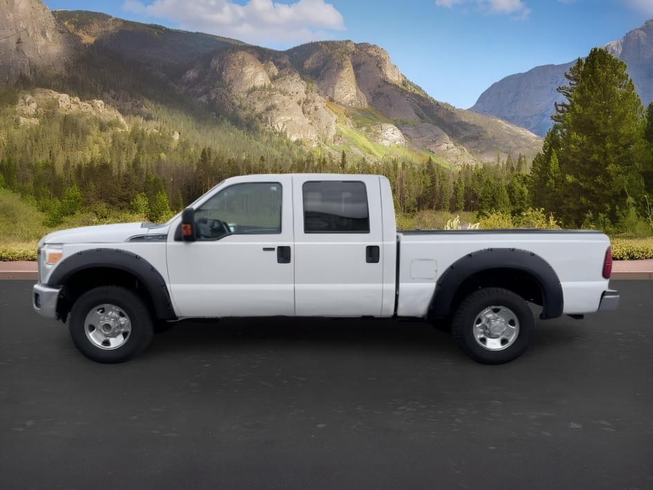 2015 WHITE /CLOTH Ford F-250 (1FT7W2B60FE) with an 62 V8 engine, Automatic transmission, located at 1175 N Woodruff Ave, Idaho Falls, ID, 83401, 43.506901, -111.999657 - This 2015 Ford F-250 Super Duty Crew Cab 4x4 is powered by a 6.2L V8 gas engine built for towing, hauling, and heavy duty use. The 3/4 ton platform gives it the strength needed for trailers, equipment, and demanding workloads while still keeping a usable crew cab layout for passengers. Four wheel dr- Photo#1