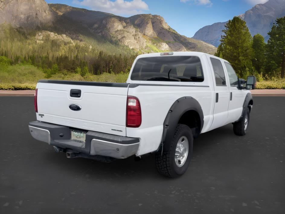 2015 WHITE /CLOTH Ford F-250 (1FT7W2B60FE) with an 62 V8 engine, Automatic transmission, located at 1175 N Woodruff Ave, Idaho Falls, ID, 83401, 43.506901, -111.999657 - This 2015 Ford F-250 Super Duty Crew Cab 4x4 is powered by a 6.2L V8 gas engine built for towing, hauling, and heavy duty use. The 3/4 ton platform gives it the strength needed for trailers, equipment, and demanding workloads while still keeping a usable crew cab layout for passengers. Four wheel dr- Photo#4