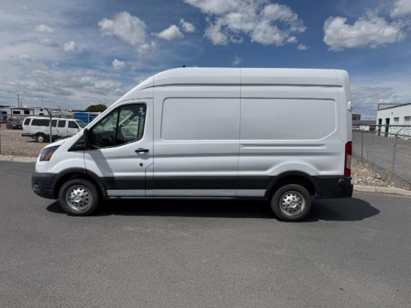 2025 WHITE /VINYL Ford Transit-250 Cargo Van XL (1FTBR2X89SK) with an 3.5L V-6 DOHC engine, AUTOMATIC transmission, located at 1235 N Woodruff Ave., Idaho Falls, 83401, (208) 523-1053, 43.507172, -112.000488 - Photo#0
