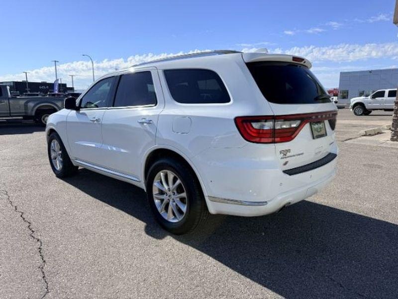 2020 White Knuckle Clearcoat /Black Dodge Durango Citadel (1C4RDJEG2LC) with an V6, 3.6L engine, 8-speed automatic transmission, located at 1175 N Woodruff Ave, Idaho Falls, ID, 83401, 43.506901, -111.999657 - <b>Vehicle Details</b><br>Looking for a capable and refined pre-owned SUV in Idaho Falls ID? This 2020 Dodge Durango Boulevard (Citadel) AWD is a standout choice for drivers who want comfort, versatility, and confident performance in one premium package. Powered by a V6, 3.6L gasoline engine, this D- Photo#2