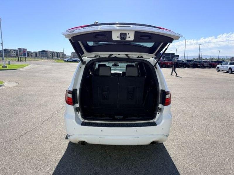 2020 White Knuckle Clearcoat /Black Dodge Durango Citadel (1C4RDJEG2LC) with an V6, 3.6L engine, 8-speed automatic transmission, located at 1175 N Woodruff Ave, Idaho Falls, ID, 83401, 43.506901, -111.999657 - <b>Vehicle Details</b><br>Looking for a capable and refined pre-owned SUV in Idaho Falls ID? This 2020 Dodge Durango Boulevard (Citadel) AWD is a standout choice for drivers who want comfort, versatility, and confident performance in one premium package. Powered by a V6, 3.6L gasoline engine, this D- Photo#5