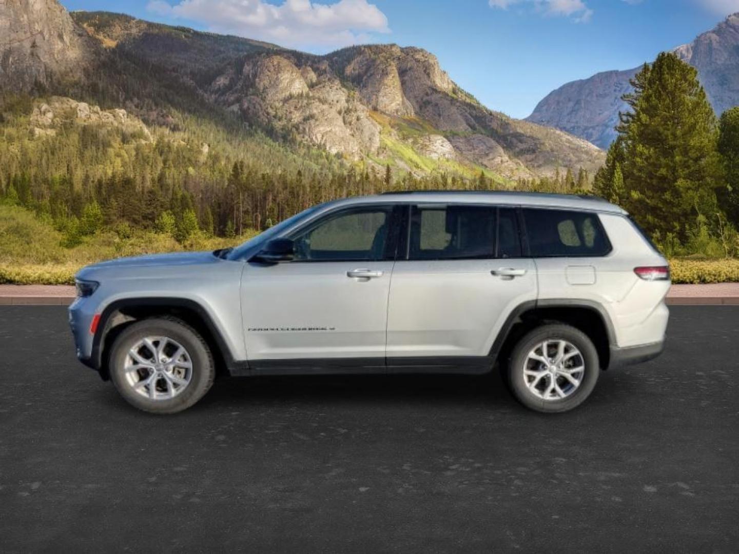 2021 SILVER /Global Black Jeep Grand Cherokee L Limited 4x4 (1C4RJKBG8M8) with an Pentastar 3.6L V-6 DOHC engine, AUTOMATIC transmission, located at 1235 N Woodruff Ave., Idaho Falls, 83401, (208) 523-1053, 43.507172, -112.000488 - At Timberline Auto, finding a great deal on your next vehicle is always easy! Our experienced sales staff goal is to help find you the right vehicle at the right price! Our knowledgeable finance department has options for almost any credit score. We offer extended service contract options to prot - Photo#0