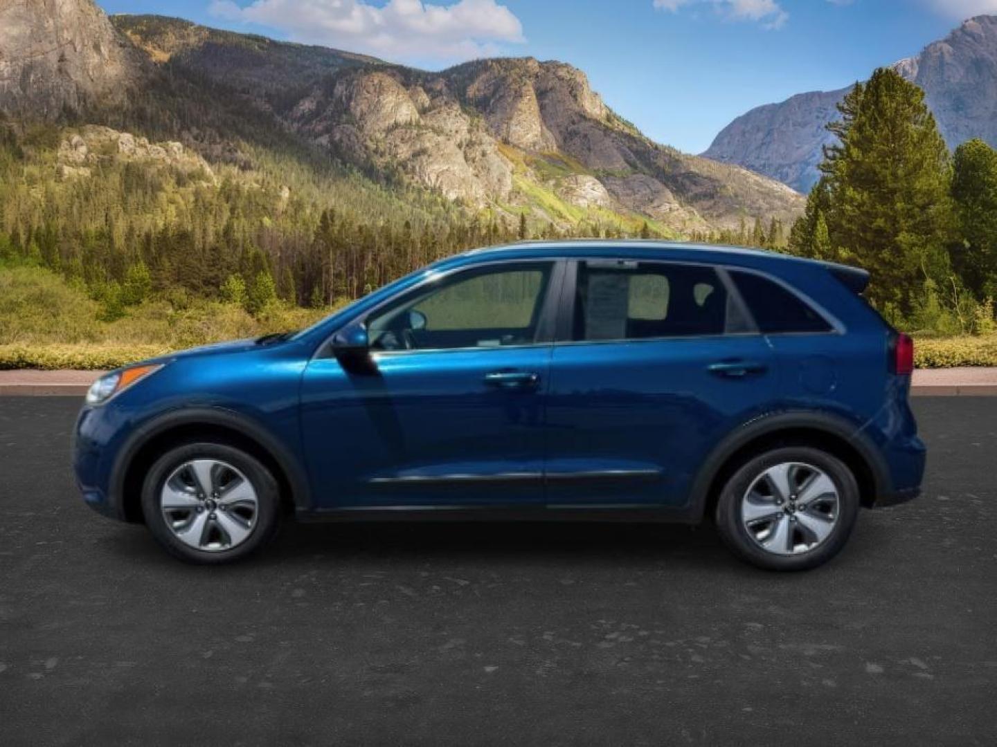 2019 BLUE /Gray KIA Niro (KNDCB3LC9K5) with an 16L I-4 gasoline direct injection engine, Automatic transmission, located at 1175 N Woodruff Ave, Idaho Falls, ID, 83401, 43.506901, -111.999657 - At Timberline Auto, finding a great deal on your next vehicle is always easy! Our experienced sales staff goal is to help find you the right vehicle at the right price! Our knowledgeable finance department has options for almost any credit score. We offer extended service contract options to prot - Photo#1