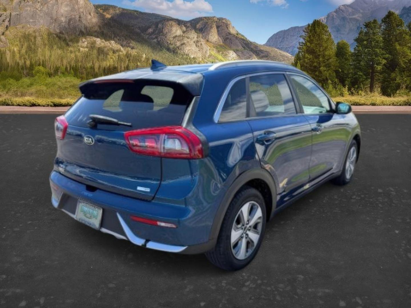 2019 BLUE /Gray KIA Niro (KNDCB3LC9K5) with an 16L I-4 gasoline direct injection engine, Automatic transmission, located at 1175 N Woodruff Ave, Idaho Falls, ID, 83401, 43.506901, -111.999657 - At Timberline Auto, finding a great deal on your next vehicle is always easy! Our experienced sales staff goal is to help find you the right vehicle at the right price! Our knowledgeable finance department has options for almost any credit score. We offer extended service contract options to prot - Photo#6