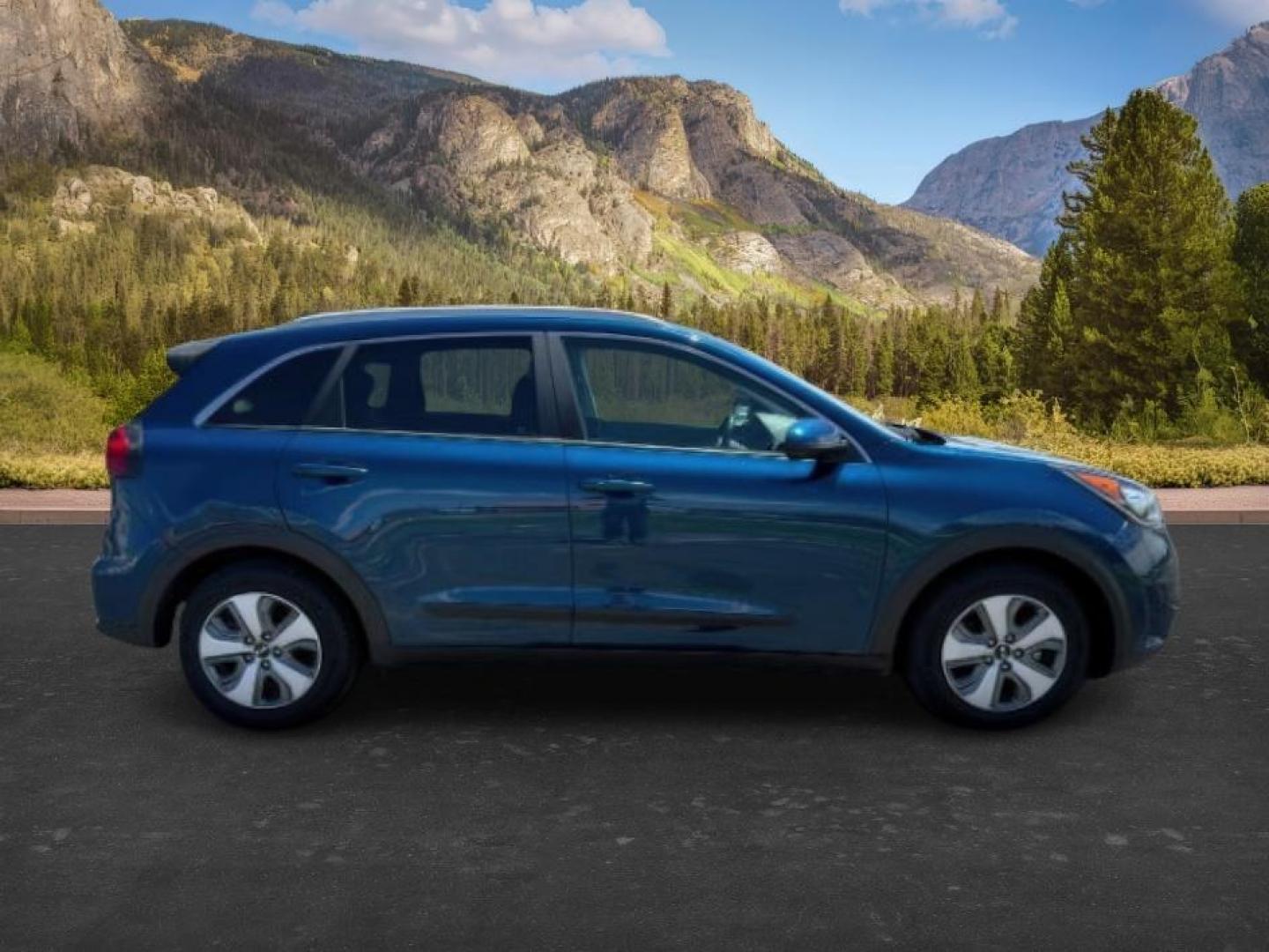 2019 BLUE /Gray KIA Niro (KNDCB3LC9K5) with an 16L I-4 gasoline direct injection engine, Automatic transmission, located at 1175 N Woodruff Ave, Idaho Falls, ID, 83401, 43.506901, -111.999657 - At Timberline Auto, finding a great deal on your next vehicle is always easy! Our experienced sales staff goal is to help find you the right vehicle at the right price! Our knowledgeable finance department has options for almost any credit score. We offer extended service contract options to prot - Photo#7