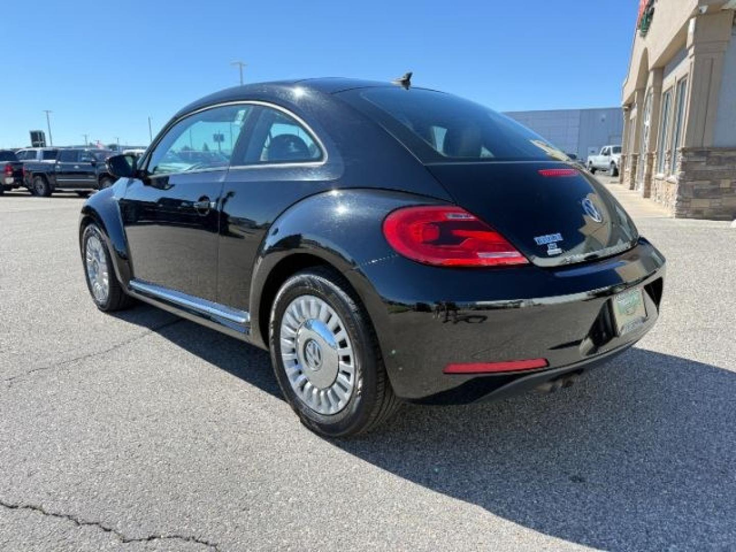 2014 BLACK /Titan Black Volkswagen Beetle (3VWJX7AT9EM) with an 25L I-5 DOHC engine, Automatic transmission, located at 1175 N Woodruff Ave, Idaho Falls, ID, 83401, 43.506901, -111.999657- Photo#24