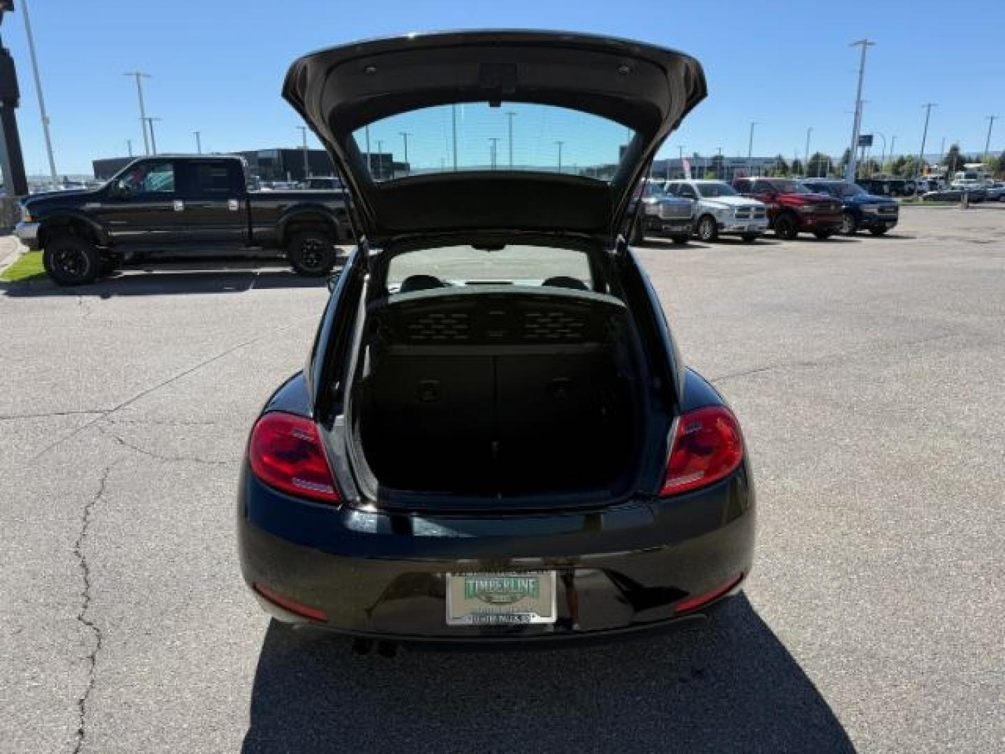 2014 BLACK /Titan Black Volkswagen Beetle (3VWJX7AT9EM) with an 25L I-5 DOHC engine, Automatic transmission, located at 1175 N Woodruff Ave, Idaho Falls, ID, 83401, 43.506901, -111.999657- Photo#26