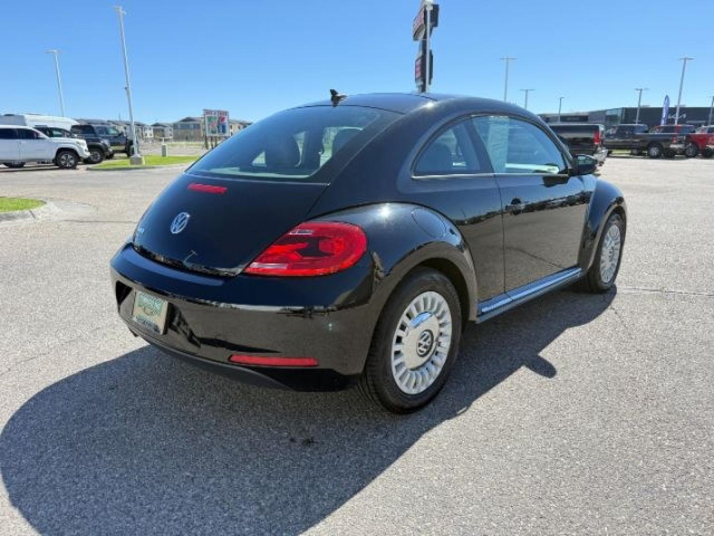 2014 BLACK /Titan Black Volkswagen Beetle (3VWJX7AT9EM) with an 25L I-5 DOHC engine, Automatic transmission, located at 1175 N Woodruff Ave, Idaho Falls, ID, 83401, 43.506901, -111.999657- Photo#27