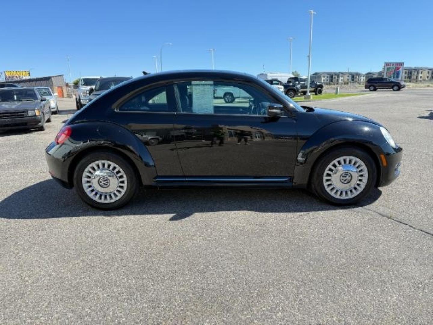 2014 BLACK /Titan Black Volkswagen Beetle (3VWJX7AT9EM) with an 25L I-5 DOHC engine, Automatic transmission, located at 1175 N Woodruff Ave, Idaho Falls, ID, 83401, 43.506901, -111.999657- Photo#28