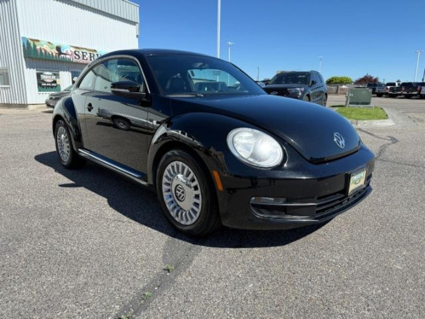2014 BLACK /Titan Black Volkswagen Beetle (3VWJX7AT9EM) with an 25L I-5 DOHC engine, Automatic transmission, located at 1175 N Woodruff Ave, Idaho Falls, ID, 83401, 43.506901, -111.999657- Photo#29